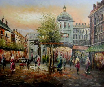 st015B impresionismo escenas de París Pinturas al óleo